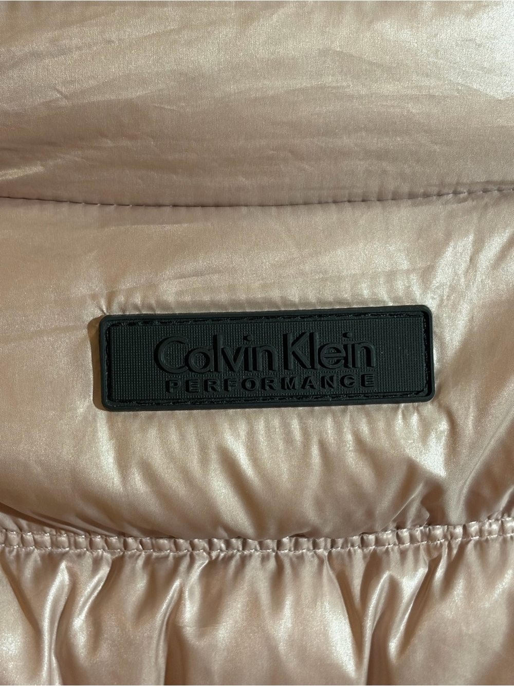 Calvin Klein Women’s Quilted Puffer Down Vest - Dusty Pink - Picture 6 of 8